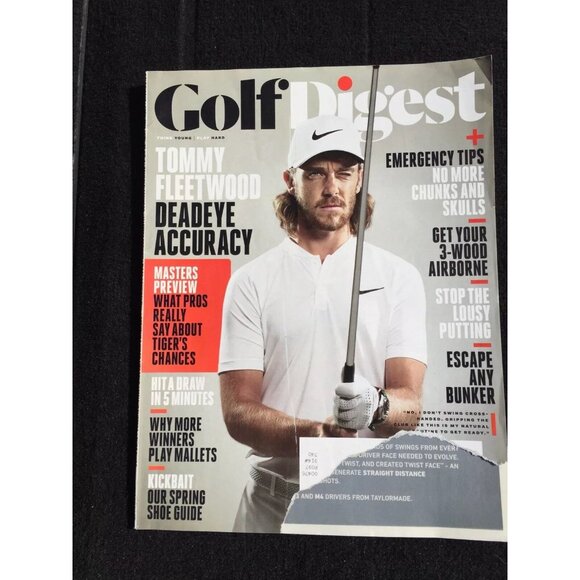 Golf Digest Magazine 2018 Lot Of 9 Tiger, Fleetwood, Xander Breed Spieth Hideki - Picture 7 of 16
